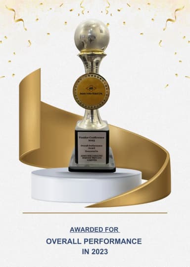 AWARDED FOR OVERALL PERFORMANCE IN 2023