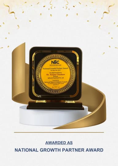 AWARDED AS NATIONAL GROWTH PARTNER AWARD